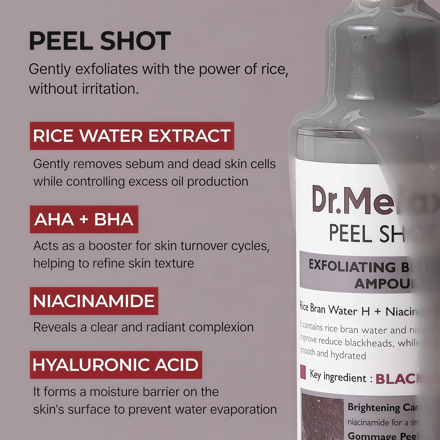body &amp; face peel shot duo